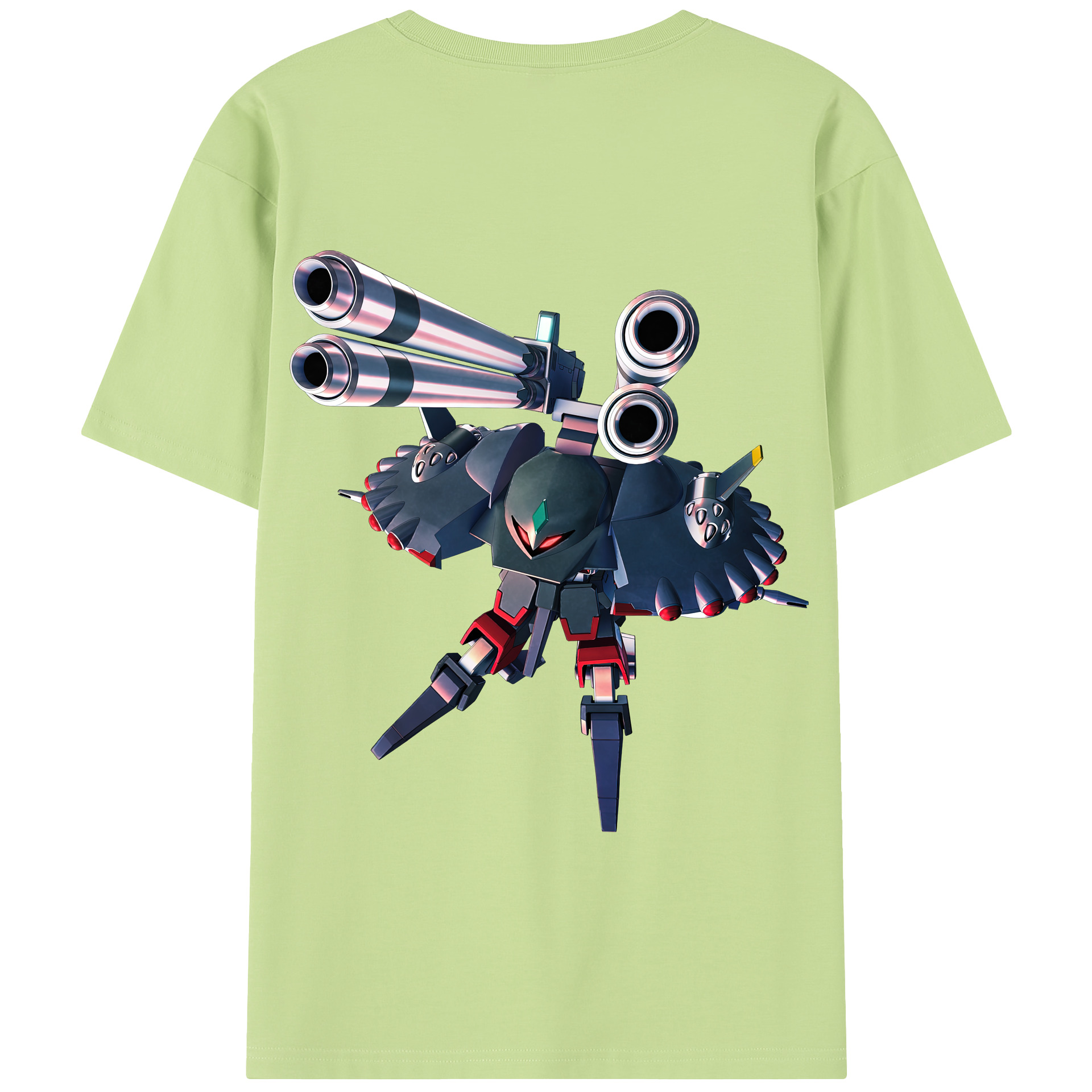 （画像用） 機動戦士ガンダム Mobile Suit Gundam 綿100％半袖Tシャツ（背面プリント）